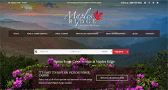 Desktop Screenshot of maplesridge.com